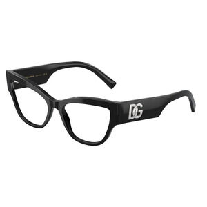 NWT Dolce & Gabbana 0DG3378-501-55 Black 55mm Eyeglasses